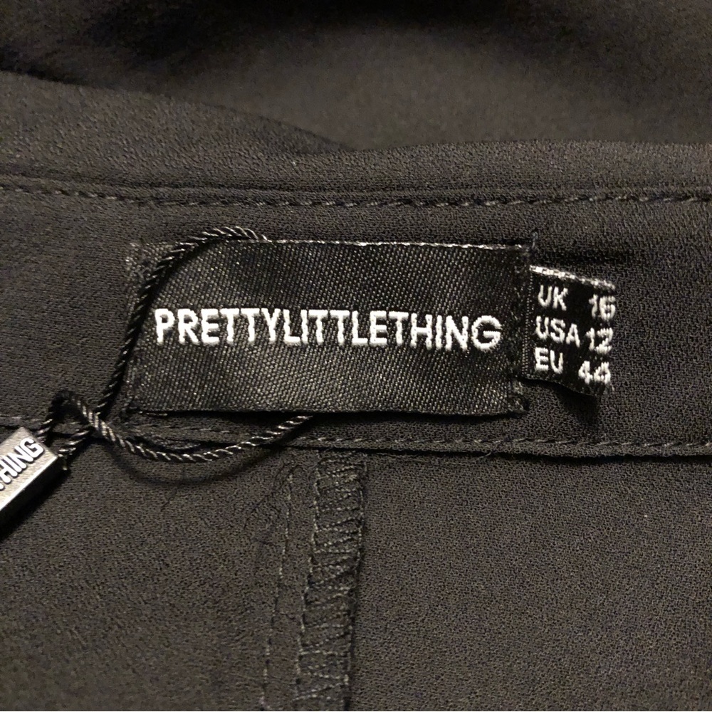 LAST CHANCE! Pretty Little Thing See Through Wrap Blouse - Picture 13 of 14